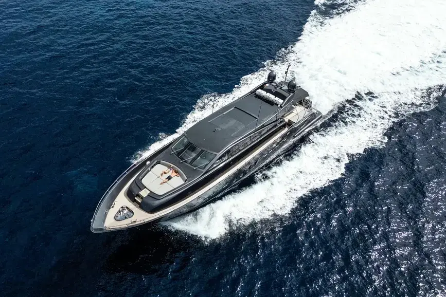Leopard 31, exterior — Luxury Yachts St. Tropez, Saint-Tropez. Fast Gulf crossings from Nouveau Port to Pampelonne