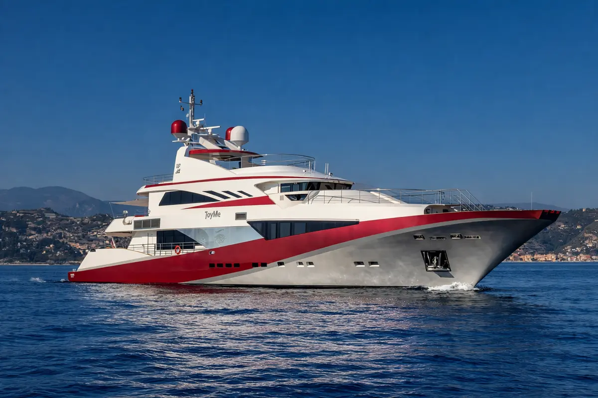 Philip Zepter 50m — Luxury Yachts St. Tropez, Saint-Tropez. 50 Metres of Deck Space Toward Cap Taillat